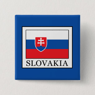 Bóton Quadrado 5.08cm Slovakia