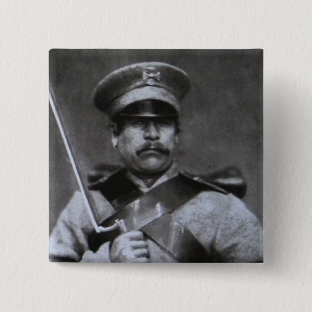 Bóton Quadrado 5.08cm Soldado do russo (Frente)