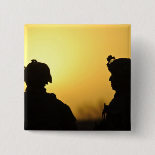 Bóton Quadrado 5.08cm soldados