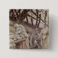 Soldados de infantaria em uma trincheira,