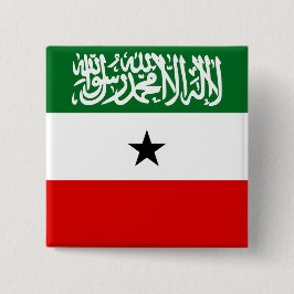 Bóton Quadrado 5.08cm Somaliland Flag