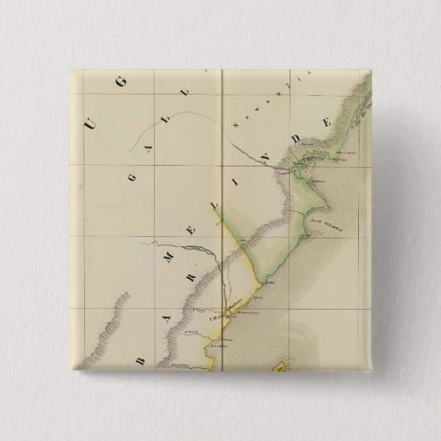 Bóton Quadrado 5.08cm Somolia, Quénia 40 (Frente)