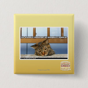 Bóton Quadrado 5.08cm Sonho de Cheesburgers