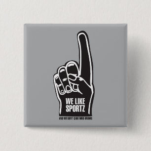 Bóton Quadrado 5.08cm Sportz 2