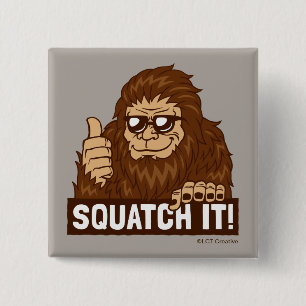 Bóton Quadrado 5.08cm Squatch ele