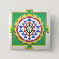 Sri Yantra Geometria Sagrada - Cores Precisas