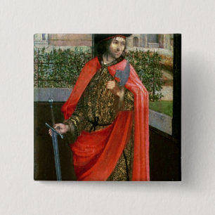 Bóton Quadrado 5.08cm St. Crispin, século XVI