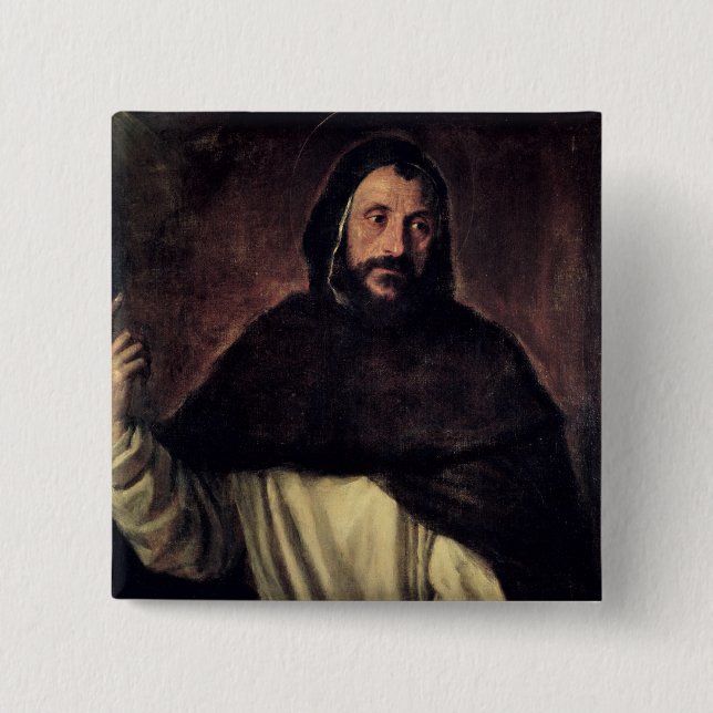 Bóton Quadrado 5.08cm St Dominic (Frente)