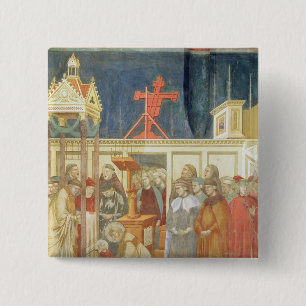 Bóton Quadrado 5.08cm St Francis de Assisi
