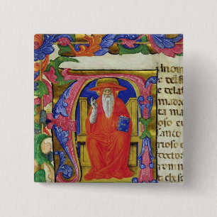 Bóton Quadrado 5.08cm St Jerome