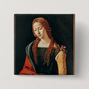 Bóton Quadrado 5.08cm St Mary Magdalene, 1500-10