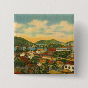 Bóton Quadrado 5.08cm St Thomas