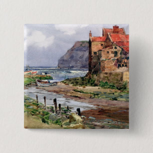 Bóton Quadrado 5.08cm Staithes, c.1897-1918