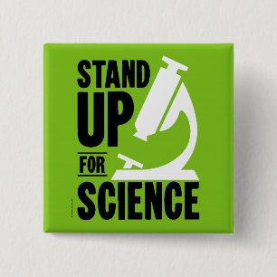 Bóton Quadrado 5.08cm Stand Up for Science Microscope