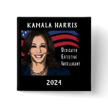 Stars and Stripes Kamala Harris para o Presidente