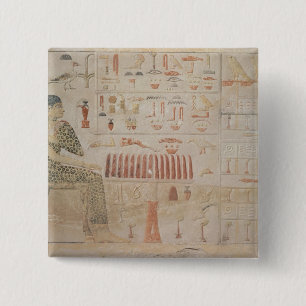 Bóton Quadrado 5.08cm Stela da princesa Nefertiabet