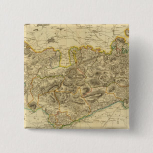 Bóton Quadrado 5.08cm Stirlingshire