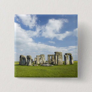 Bóton Quadrado 5.08cm Stonehenge (por volta de 2500 a.C.), Patrimônio Mu