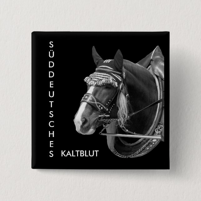 Bóton Quadrado 5.08cm SÜDDEUTSCHES, Sw3526 KALTBLUT (Frente)