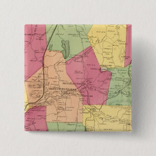 Bóton Quadrado 5.08cm Sudeste, Cidade