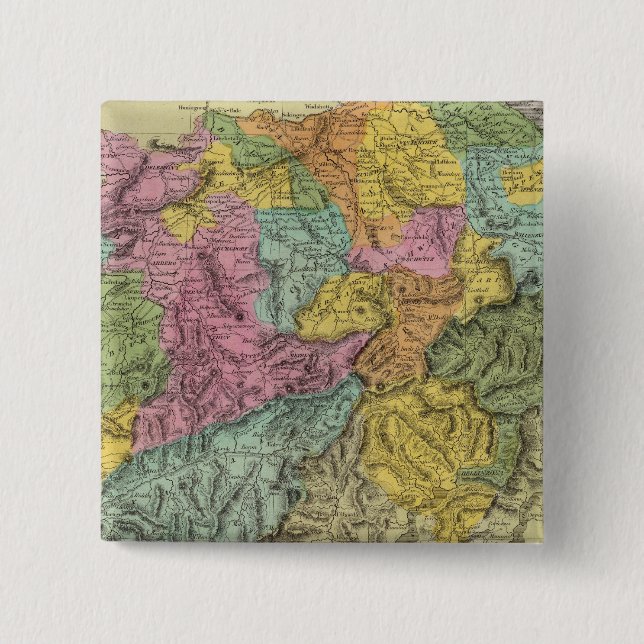 Bóton Quadrado 5.08cm Suiça 6 (Frente)