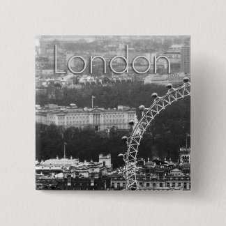 Bóton Quadrado 5.08cm Super! Millennium Wheel Londres