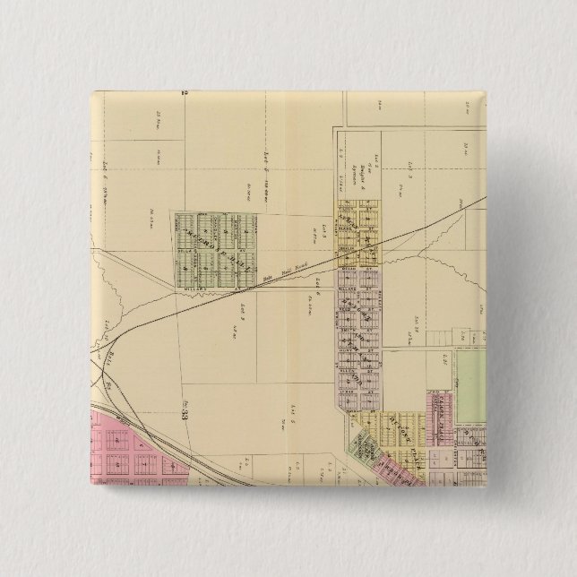 Bóton Quadrado 5.08cm SW Omaha, Nebraska (Frente)