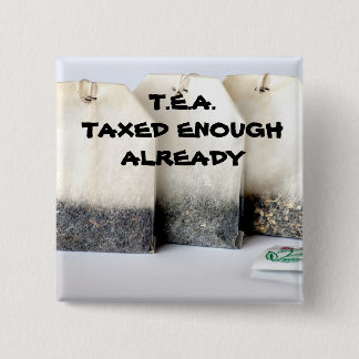 Bóton Quadrado 5.08cm T.E.A. Botão