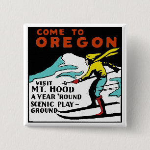 BÓTON QUADRADO 5.08CM TA CAPA OREGON - VIAGENS VINTAGE
