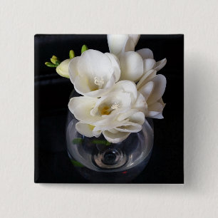 Bóton Quadrado 5.08cm taça noturna freesia