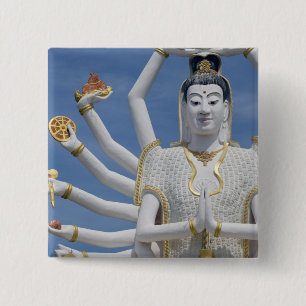 Bóton Quadrado 5.08cm Tailândia, Ko Samui (também conhecido como Koh Sam