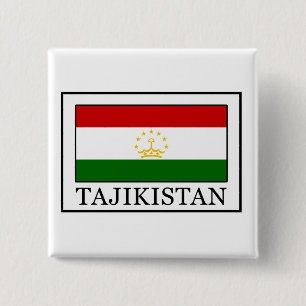 Bóton Quadrado 5.08cm Tajiquistão