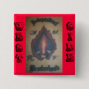 Bóton Quadrado 5.08cm tat18, OCIDENTAL, LADO