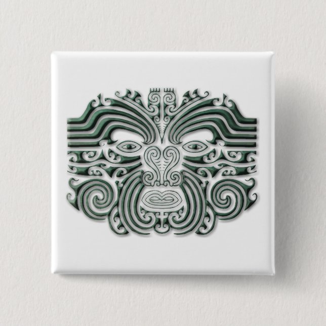 Bóton Quadrado 5.08cm Tatuagem de Maroi (Frente)