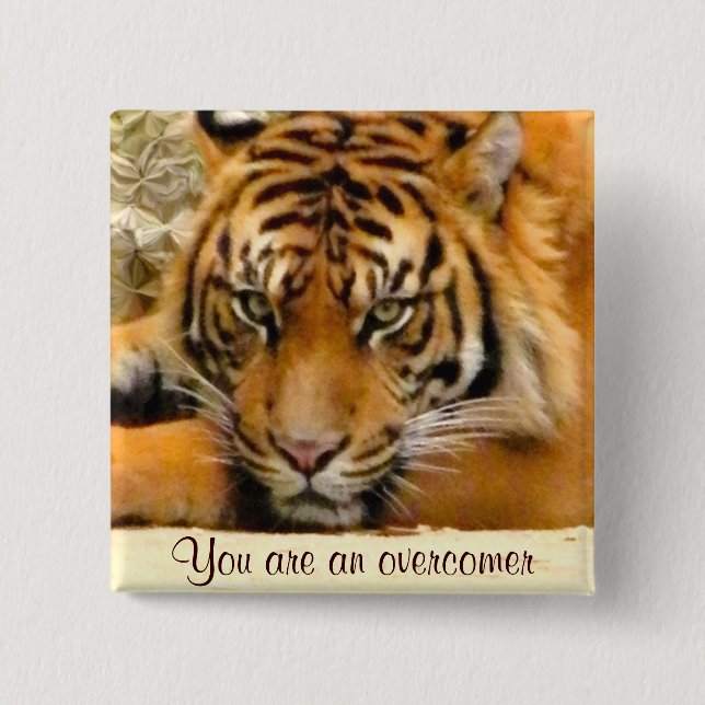 Bóton Quadrado 5.08cm Te Amo. (Frente)