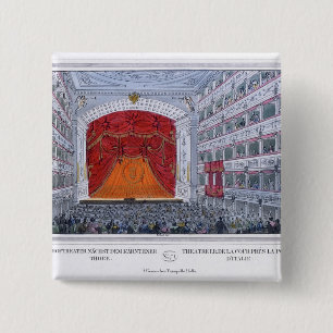 Bóton Quadrado 5.08cm Teatro am Karntnertor Viena