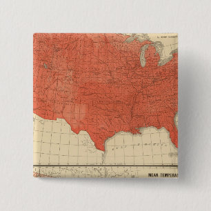 Bóton Quadrado 5.08cm Temperatura média