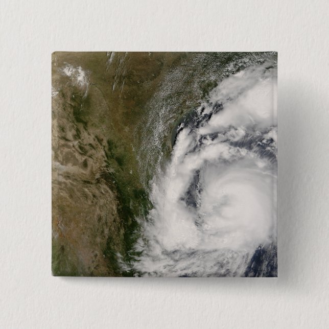 Bóton Quadrado 5.08cm Tempestade tropical Dolly (Frente)
