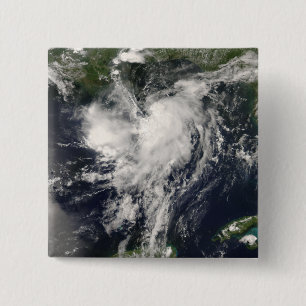Bóton Quadrado 5.08cm Tempestade tropical Edouard