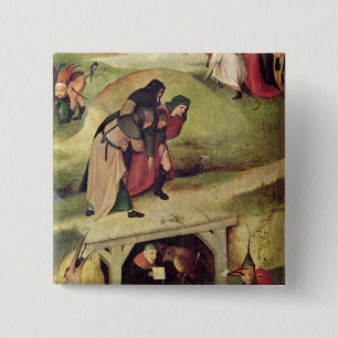 Bóton Quadrado 5.08cm Tentação de St Anthony