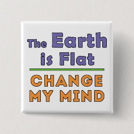 Bóton Quadrado 5.08cm Terra plana