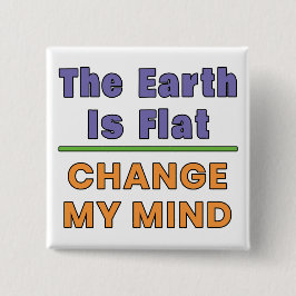 Bóton Quadrado 5.08cm Terra Plana