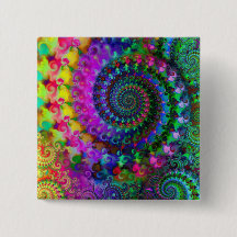 Teste padrão do Fractal do arco-íris do hippy