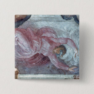 Bóton Quadrado 5.08cm Teto 2 da capela de Sistine