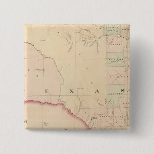 Bóton Quadrado 5.08cm Texas, Parte Ocidental
