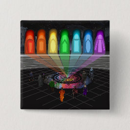 Bóton Quadrado 5.08cm The First Step