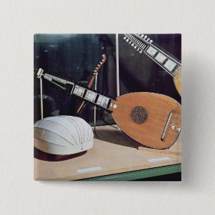 Bóton Quadrado 5.08cm Theorbo, 1637