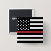 Thin Red Line USA Flag Fire Department