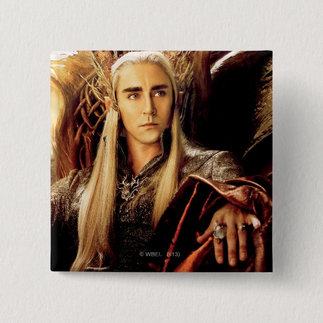 Bóton Quadrado 5.08cm Thranduil Movie Poster (Frente)
