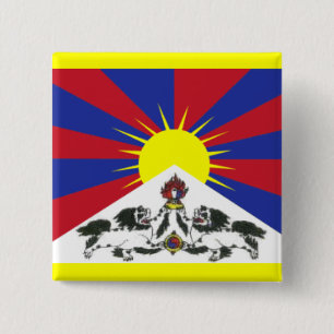 Bóton Quadrado 5.08cm Tibet